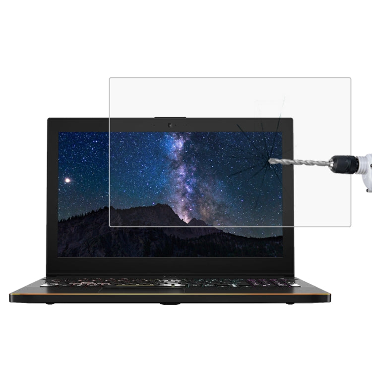 ノートパソコン画面HD強化ガラス保護フィルム、ASUS ROG Strix G 15.6インチ用、ASUS ROG Strix Hero II 15.6インチ用、ASUS ROG ZEPHYRUS (GX501) 15.6インチ用、ASUS ROG ZEPHYRUS (M15) 15.6インチ用、ASUS ROG Zephyrus M (GM501) 15.6インチ用