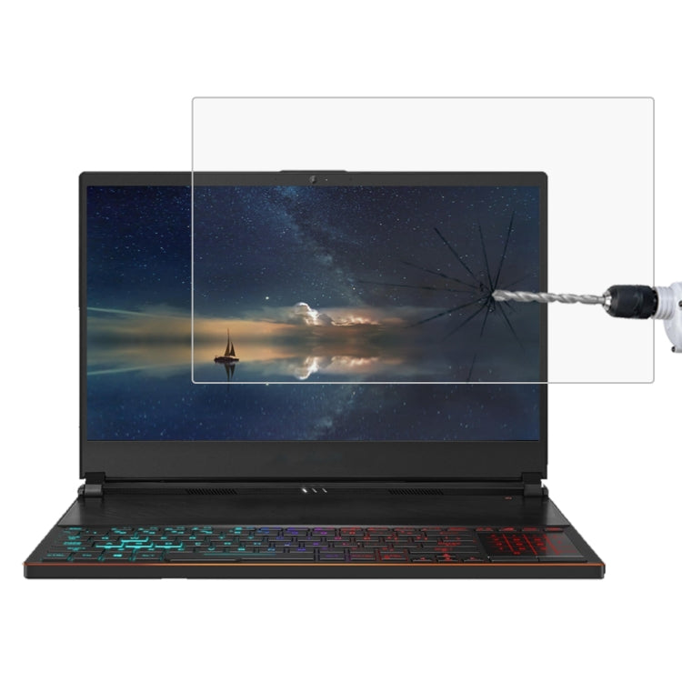 ノートパソコン画面HD強化ガラス保護フィルム、ASUS ROG Strix G 15.6インチ用、ASUS ROG Strix Hero II 15.6インチ用、ASUS ROG ZEPHYRUS (GX501) 15.6インチ用、ASUS ROG ZEPHYRUS (M15) 15.6インチ用、ASUS ROG Zephyrus M (GM501) 15.6インチ用