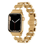 中空ステンレススチール時計バンド、Apple Watch Ultra 49mm / シリーズ8＆7 45mm用、Apple Watch シリーズ8＆7 41mm / SE 2＆6＆SE＆5＆4 40mm用