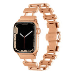 中空ステンレススチール時計バンド、Apple Watch Ultra 49mm / シリーズ8＆7 45mm用、Apple Watch シリーズ8＆7 41mm / SE 2＆6＆SE＆5＆4 40mm用