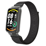 Integrated PC Protective Case + Nylon Loop Watch Band, For Xiaomi Mi Band 7 Pro