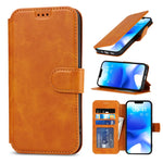 Shockproof PU + TPU Leather Phone Case, For iPhone 14 Pro Max, For iPhone 14 Pro, For iPhone 14, For iPhone 14 Plus