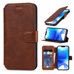 Shockproof PU + TPU Leather Phone Case, For iPhone 14 Pro Max, For iPhone 14 Pro, For iPhone 14, For iPhone 14 Plus