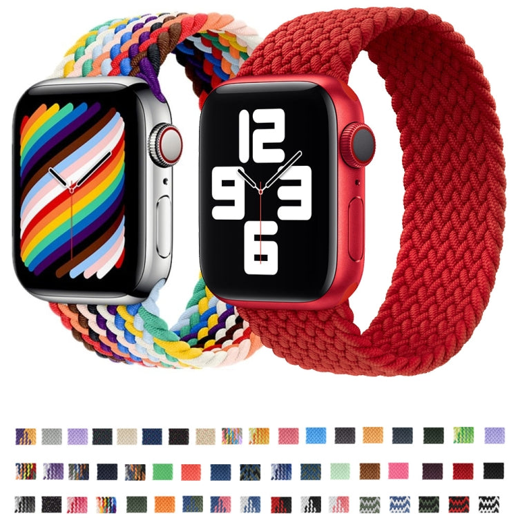 ナイロンシングルターン編みウォッチバンド Apple Watch Series 8&7 41mm / SE 2&6&SE&5&4 40mm / 3&2&1 38mm用、Apple Watch Series 8&7 41mm、135mm用、Apple Watch Series 8&7 41mm、135mm用