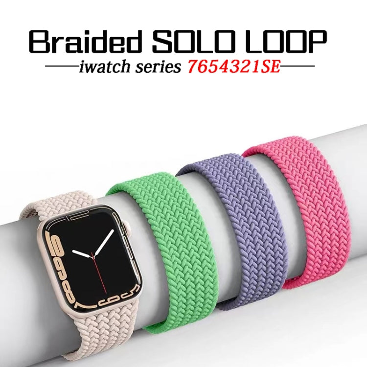 ナイロンシングルターン編みウォッチバンド Apple Watch Series 8&7 41mm / SE 2&6&SE&5&4 40mm / 3&2&1 38mm用、Apple Watch Series 8&7 41mm、135mm用、Apple Watch Series 8&7 41mm、135mm用