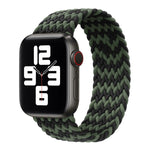 ナイロン単周り編み時計バンド、Apple Watch シリーズ8＆7 41mm / SE 2＆6＆SE＆5＆4 40mm / 3＆2＆1 38mm用、Apple Watch シリーズ8＆7 41mm 155mm用、Apple Watch シリーズ8＆7 41mm 155mm用