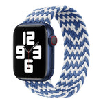 ナイロン単周り編み時計バンド、Apple Watch シリーズ8＆7 41mm / SE 2＆6＆SE＆5＆4 40mm / 3＆2＆1 38mm用、Apple Watch シリーズ8＆7 41mm 155mm用、Apple Watch シリーズ8＆7 41mm 155mm用