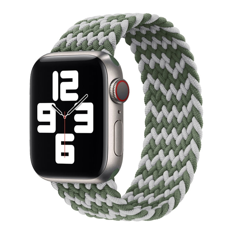 ナイロン単周り編み時計バンド、Apple Watch シリーズ8＆7 41mm / SE 2＆6＆SE＆5＆4 40mm / 3＆2＆1 38mm用、Apple Watch シリーズ8＆7 41mm 155mm用、Apple Watch シリーズ8＆7 41mm 155mm用