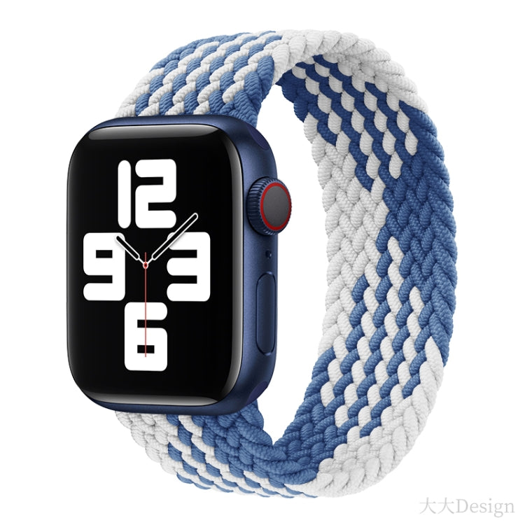 ナイロン単周り編み時計バンド、Apple Watch シリーズ8＆7 41mm / SE 2＆6＆SE＆5＆4 40mm / 3＆2＆1 38mm用、Apple Watch シリーズ8＆7 41mm 155mm用、Apple Watch シリーズ8＆7 41mm 155mm用