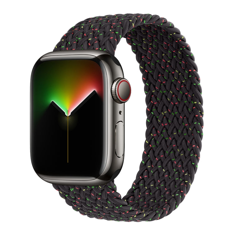 ナイロン単周り編み時計バンド、Apple Watch シリーズ8＆7 41mm / SE 2＆6＆SE＆5＆4 40mm / 3＆2＆1 38mm用、Apple Watch シリーズ8＆7 41mm 155mm用、Apple Watch シリーズ8＆7 41mm 155mm用