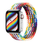 ナイロン単周り編み時計バンド、Apple Watch シリーズ8＆7 41mm / SE 2＆6＆SE＆5＆4 40mm / 3＆2＆1 38mm用、Apple Watch シリーズ8＆7 41mm 155mm用、Apple Watch シリーズ8＆7 41mm 155mm用