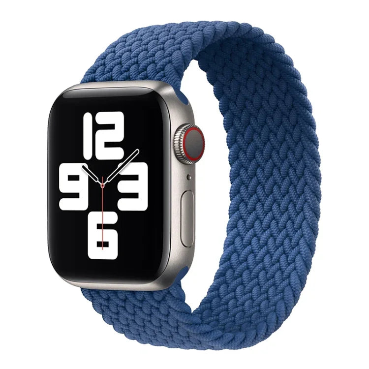 ナイロン単周り編み時計バンド、Apple Watch シリーズ8＆7 41mm / SE 2＆6＆SE＆5＆4 40mm / 3＆2＆1 38mm用、Apple Watch シリーズ8＆7 41mm 155mm用、Apple Watch シリーズ8＆7 41mm 155mm用