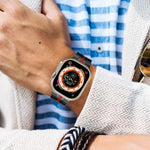 スチール時計バンド、Apple Watch シリーズ8＆7 41mm / SE 2＆6＆SE＆5＆4 40mm / 3＆2＆1 38mm用、Apple Watch Ultra 49mm / シリーズ8＆7 45mm / SE 2＆6＆SE＆5＆4 44mm / 3＆2＆1 42mm用