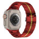 スチール時計バンド、Apple Watch シリーズ8＆7 41mm / SE 2＆6＆SE＆5＆4 40mm / 3＆2＆1 38mm用、Apple Watch Ultra 49mm / シリーズ8＆7 45mm / SE 2＆6＆SE＆5＆4 44mm / 3＆2＆1 42mm用