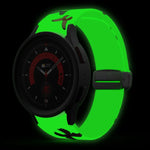 Magnetic Printed Silicone Watch Band, For Samsung Galaxy Watch5