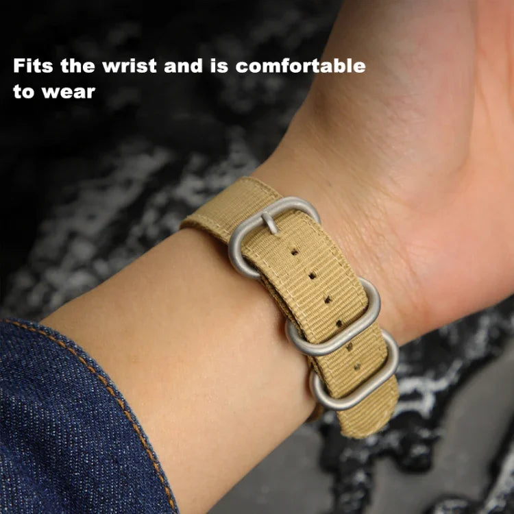 Google Pixel Watch 4 / 3 / 2 / 1 41mm用 編みナイロン スチールバックルウォッチバンド