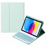 SA-10DS バックライトBluetoothキーボード付きレザータブレットケース ペンスロット付き, iPad 第10世代 10.9 2022用