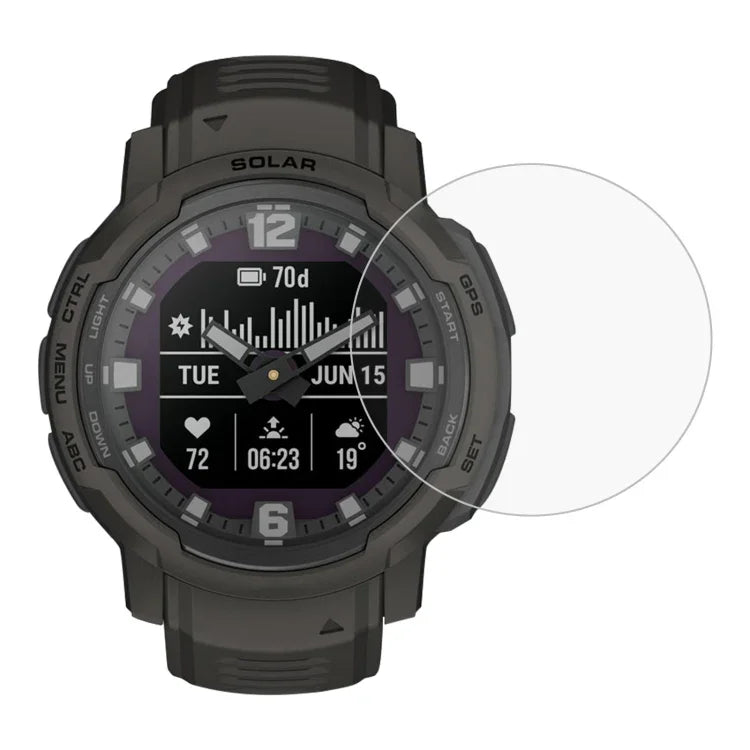 Huawei Watch GT 2 42mmスマートウォッチ用 強化ガラスフィルムスクリーンプロテクター, Garmin Fenix 7S用, Realme Watch用, Amazfit Falcon用, Huawei Watch GT 2 42mm用, Huawei Watch GT 3 42mm用, Garmin Forerunner 158用, Garmin Instinct Crossover用