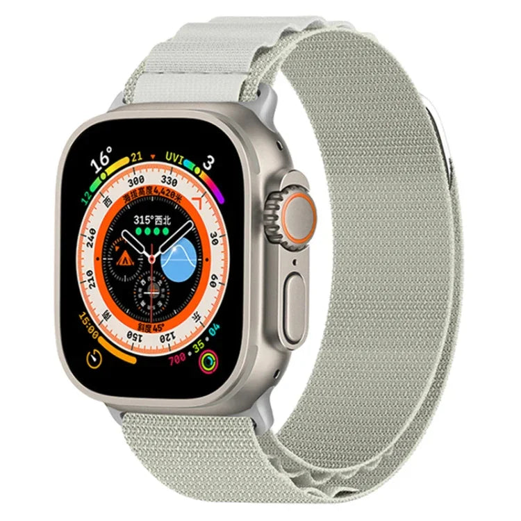 ナイロンループウォッチバンド、Apple Watch Ultra 49mm / シリーズ8＆7 45mm用、Apple Watch シリーズ8＆7 41mm / SE 2＆6＆SE＆5＆4 40mm用
