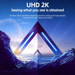 2-in-1 2K 60Hz HDMIアダプター インジケーターライト付き