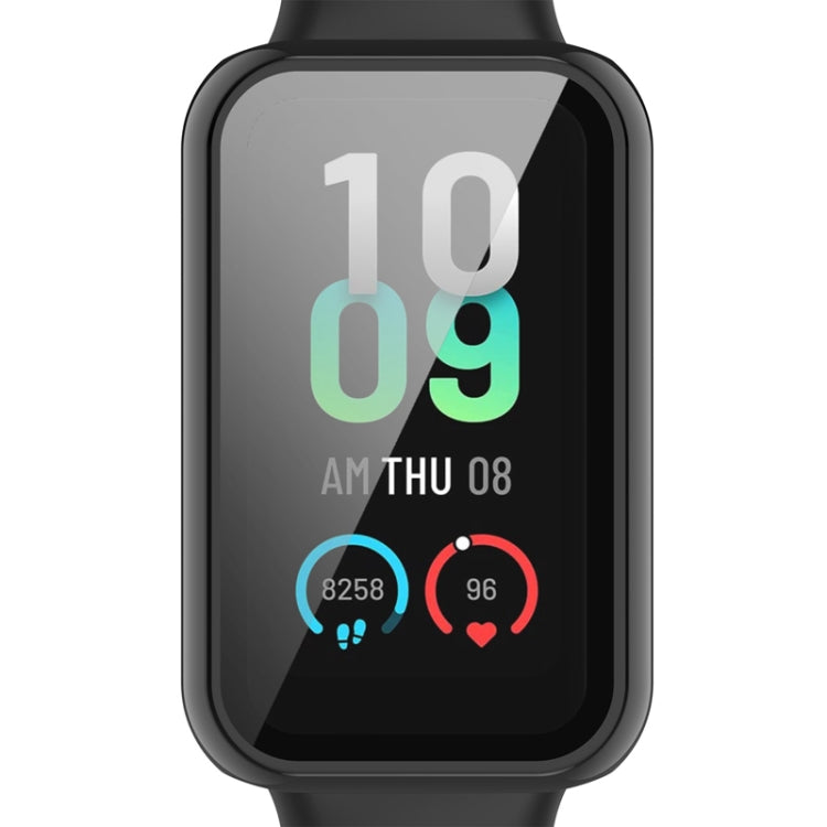 PC + Tempered Glass Integrated Protective Watch Case, For Amazfit Band 7