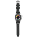フッ素ゴムクリアウォッチバンドケース、Apple Watch シリーズ8＆7 45mm用、Apple Watch シリーズ8＆7 45mm/SE 2＆6＆SE＆5＆4 44mm用