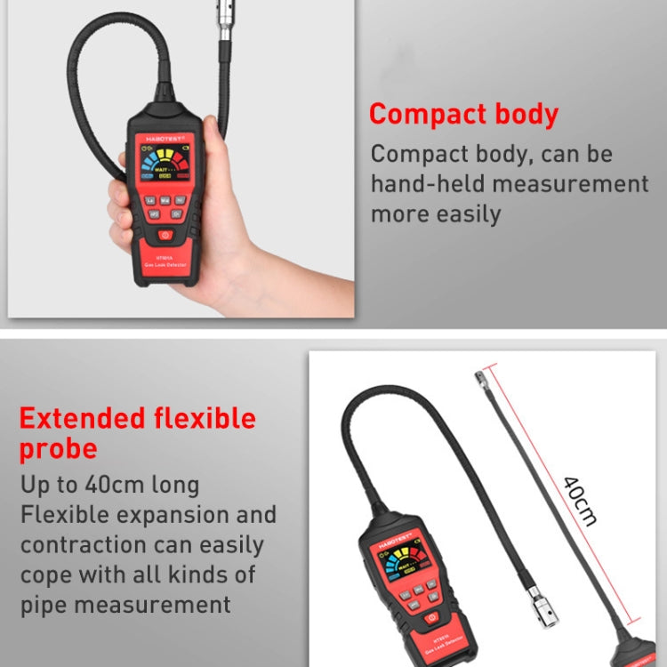 HABOTEST HT601A 可燃性ガス検知器 千電池モデル, HT601A