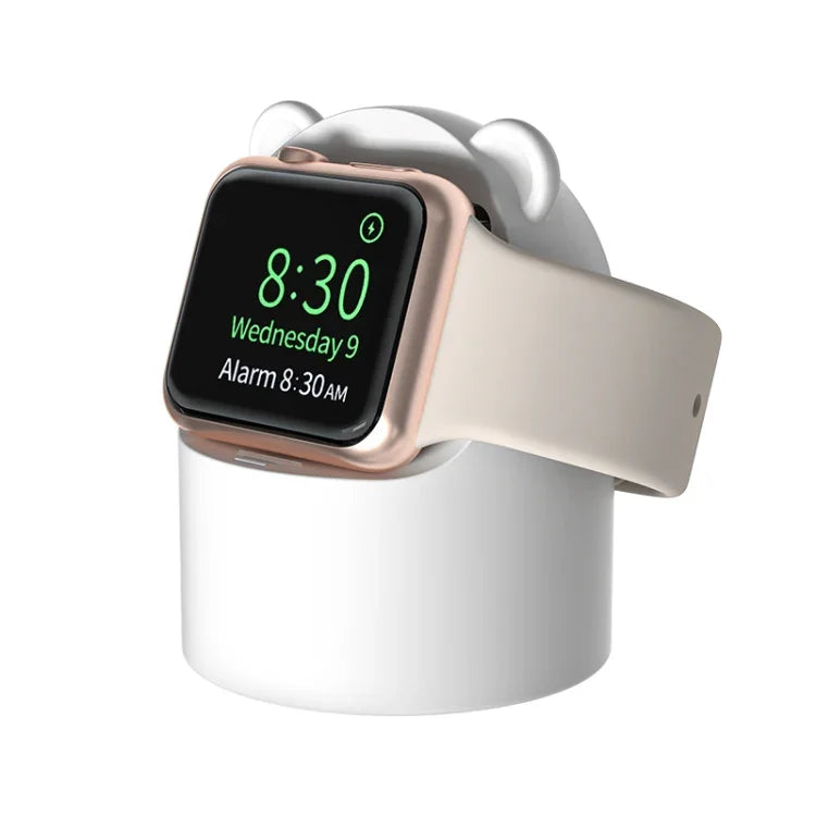 Apple Watchスマートウォッチ用シリコン充電ホルダー（充電器なし）