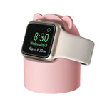 Apple Watchスマートウォッチ用シリコン充電ホルダー（充電器なし）