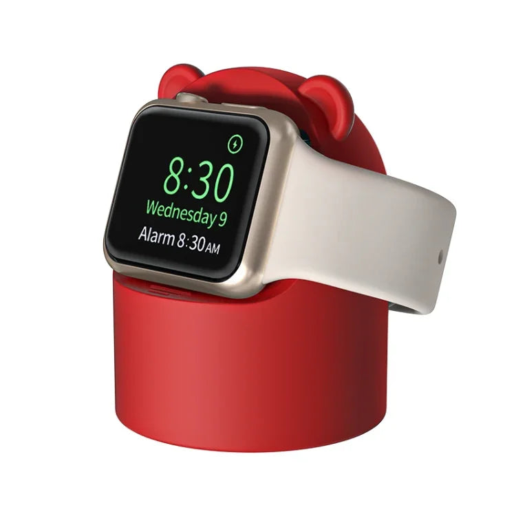 Apple Watchスマートウォッチ用シリコン充電ホルダー（充電器なし）