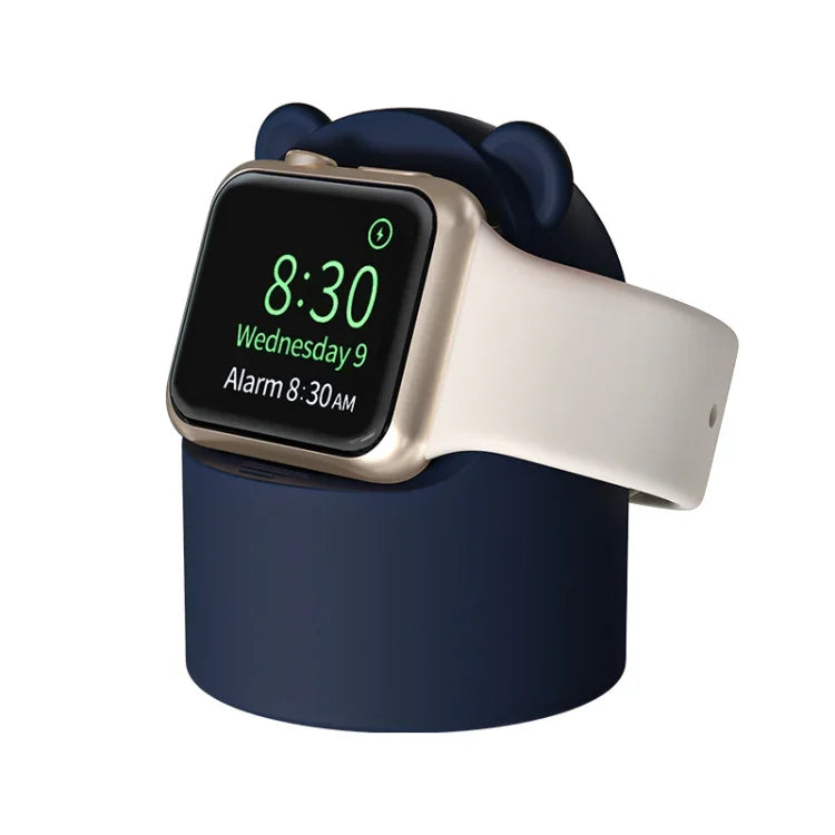 Apple Watchスマートウォッチ用シリコン充電ホルダー（充電器なし）
