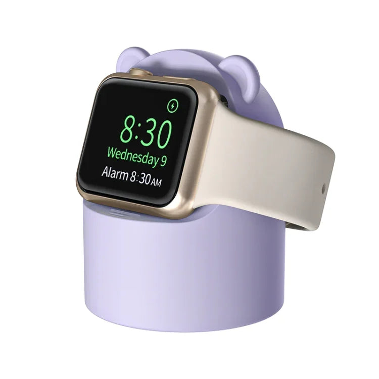 Apple Watchスマートウォッチ用シリコン充電ホルダー（充電器なし）