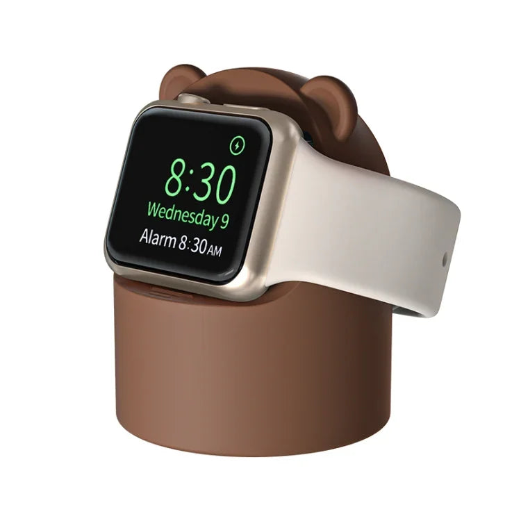 Apple Watchスマートウォッチ用シリコン充電ホルダー（充電器なし）