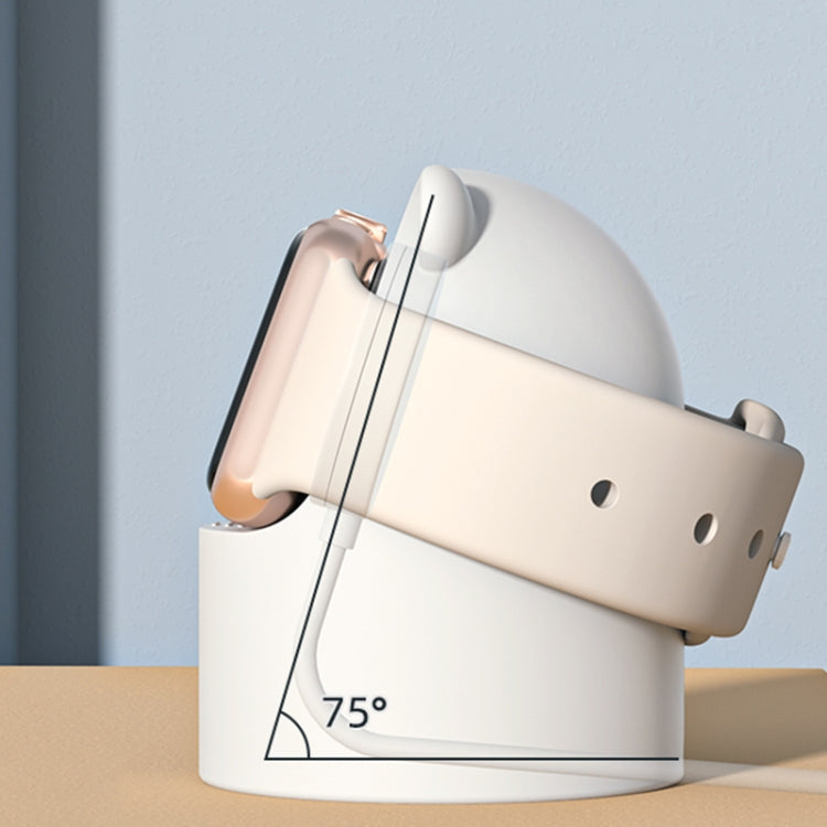 Apple Watchスマートウォッチ用シリコン充電ホルダー（充電器なし）