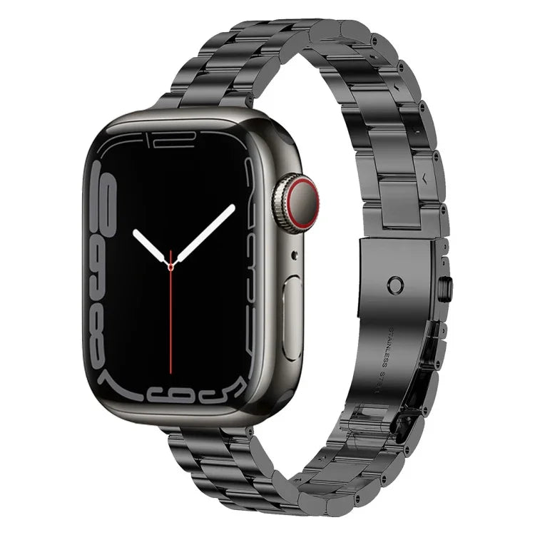 小さい手首用ステンレススチールウォッチバンド、Apple Watch Ultra 49mm / シリーズ8＆7 45mm用、Apple Watch シリーズ8＆7 41mm / SE 2＆6＆SE＆5＆4 40mm用