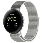 メタルヘッドナイロンループウォッチバンド、Google Pixel Watch 4 / 3 / 2 / 1 41mm用