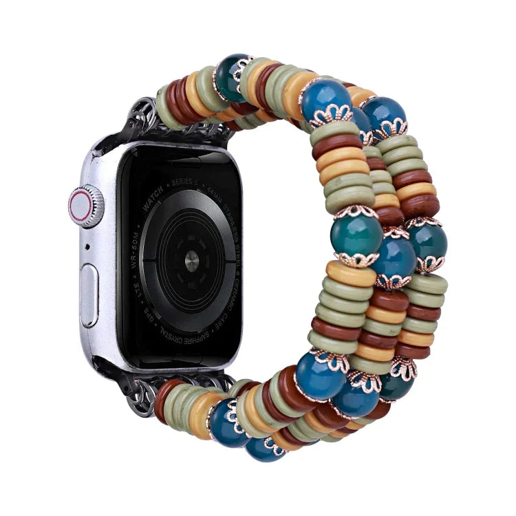 ピースビーズウォッチバンド、Apple Watch Ultra 49mm / シリーズ8＆7 45mm用、Apple Watch シリーズ8＆7 41mm用