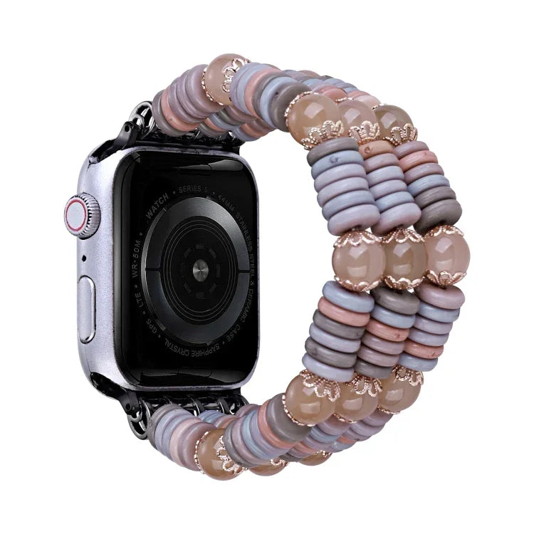 ピースビーズウォッチバンド、Apple Watch Ultra 49mm / シリーズ8＆7 45mm用、Apple Watch シリーズ8＆7 41mm用