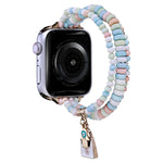 3列ビーズウォッチバンド、Apple Watch Ultra 49mm / シリーズ8＆7 45mm用、Apple Watch シリーズ8＆7 41mm用