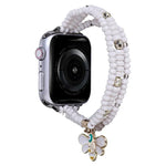 3列ビーズウォッチバンド、Apple Watch Ultra 49mm / シリーズ8＆7 45mm用、Apple Watch シリーズ8＆7 41mm用
