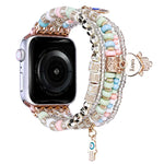 フォレストスタイルビーズウォッチバンド、Apple Watch Ultra 49mm / シリーズ8＆7 45mm用、Apple Watch シリーズ8＆7 41mm用