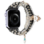 フォレストスタイルビーズウォッチバンド、Apple Watch Ultra 49mm / シリーズ8＆7 45mm用、Apple Watch シリーズ8＆7 41mm用