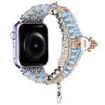 フォレストスタイルビーズウォッチバンド、Apple Watch Ultra 49mm / シリーズ8＆7 45mm用、Apple Watch シリーズ8＆7 41mm用