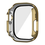 メッキ光沢PC強化ガラス一体型ウォッチケース、Apple Watch Ultra 3 / 2 / 1 49mm用