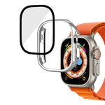メッキ光沢PC強化ガラス一体型ウォッチケース、Apple Watch Ultra 3 / 2 / 1 49mm用