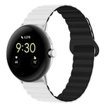 リバースバックル磁気シリコンウォッチバンド Google Pixel Watch 4 / 3 / 2 / 1 41mm用