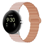リバースバックル磁気シリコンウォッチバンド Google Pixel Watch 4 / 3 / 2 / 1 41mm用