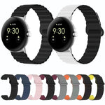 リバースバックル磁気シリコンウォッチバンド Google Pixel Watch 4 / 3 / 2 / 1 41mm用