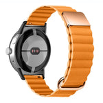 リバースバックル磁気本革ウォッチバンド、Google Pixel Watch 4 / 3 / 2 / 1 41mm用