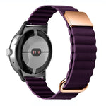 リバースバックル磁気本革ウォッチバンド、Google Pixel Watch 4 / 3 / 2 / 1 41mm用